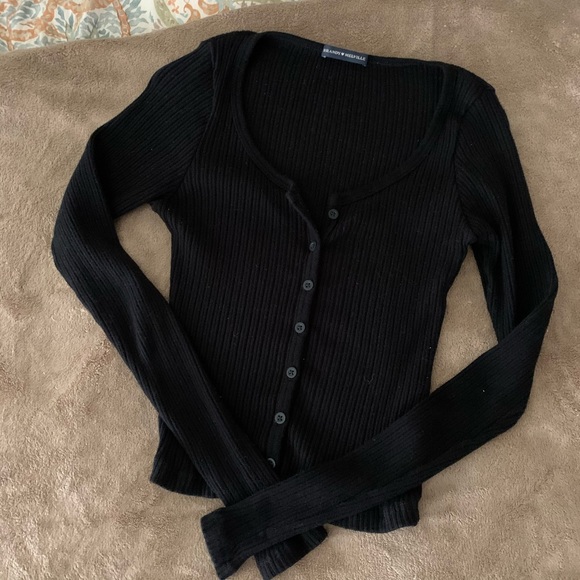 Brandy Melville Tops - Brandy ribbed long sleeve